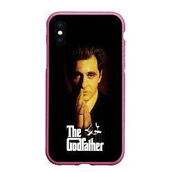 Чехол iPhone XS Max матовый The Godfather - Michael Corleone