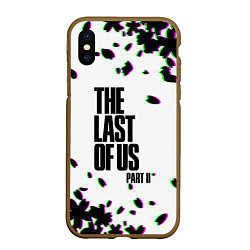 Чехол iPhone XS Max матовый The last of us лепестки