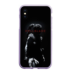 Чехол iPhone XS Max матовый Hellblade