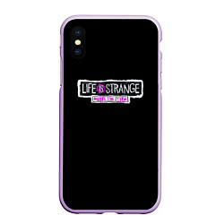 Чехол iPhone XS Max матовый Life is strange logo game