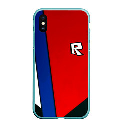 Чехол iPhone XS Max матовый Roblox uniform