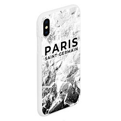 Чехол iPhone XS Max матовый PSG white graphite, цвет: 3D-белый — фото 2