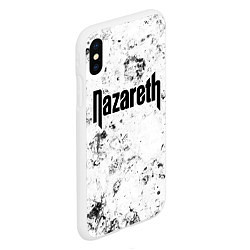 Чехол iPhone XS Max матовый Nazareth dirty ice, цвет: 3D-белый — фото 2