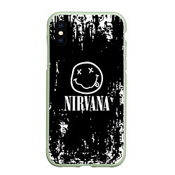 Чехол iPhone XS Max матовый Nirvana teddy