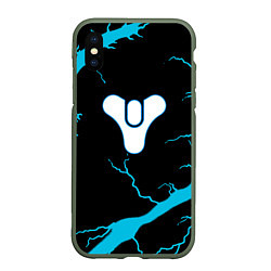 Чехол iPhone XS Max матовый Destiny storm