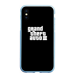 Чехол iPhone XS Max матовый GTA3 logo