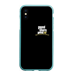 Чехол iPhone XS Max матовый GTA 6 logo game