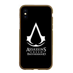 Чехол iPhone XS Max матовый Assassins Creed brotherhood