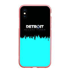 Чехол iPhone XS Max матовый Detroit become human rk800