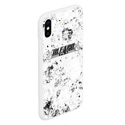 Чехол iPhone XS Max матовый Bleach dirty ice, цвет: 3D-белый — фото 2