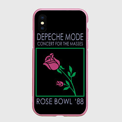 Чехол iPhone XS Max матовый Depeche Mode - Rose Bowl