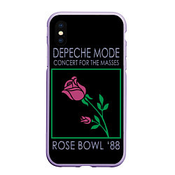 Чехол iPhone XS Max матовый Depeche Mode - Rose Bowl