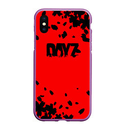 Чехол iPhone XS Max матовый Dayz лепестки