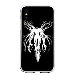 Чехол iPhone XS Max матовый Dark gothic angel