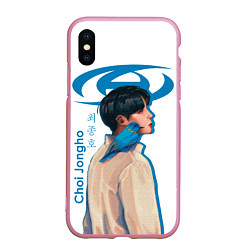 Чехол iPhone XS Max матовый Ateez Choi Jongho