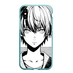 Чехол iPhone XS Max матовый A boy manga