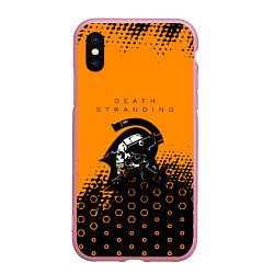 Чехол iPhone XS Max матовый Death Stranding game studio