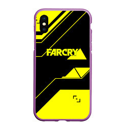 Чехол iPhone XS Max матовый Farcry geometry sport