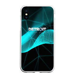 Чехол iPhone XS Max матовый Detroit become human games