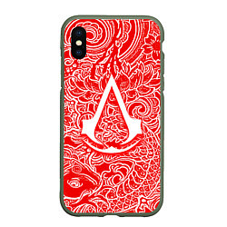 Чехол iPhone XS Max матовый Assassins Creed shadows