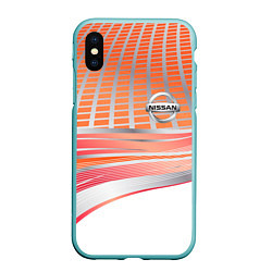 Чехол iPhone XS Max матовый Nissan auto car