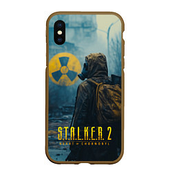 Чехол iPhone XS Max матовый Stalker 2 зараженная зона