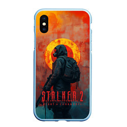 Чехол iPhone XS Max матовый Stalker 2 poster art