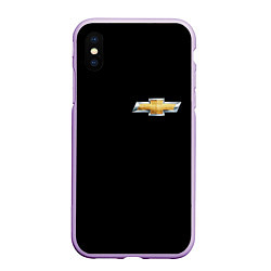 Чехол iPhone XS Max матовый Chevrolet logo