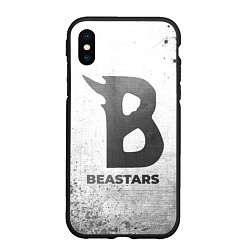 Чехол iPhone XS Max матовый Beastars - white gradient