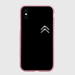 Чехол iPhone XS Max матовый Citroen logo auto