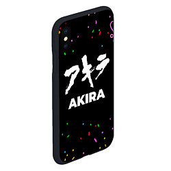 Чехол iPhone XS Max матовый Akira конфети, цвет: 3D-черный — фото 2