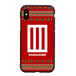 Чехол iPhone XS Max матовый Paramore new year