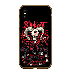 Чехол iPhone XS Max матовый Slipknot