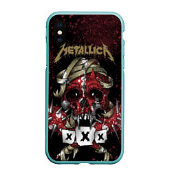 Чехол iPhone XS Max матовый Metallica: XXX