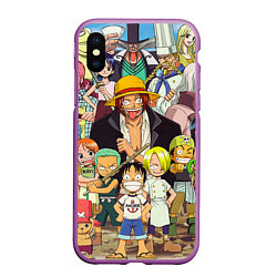 Чехол iPhone XS Max матовый One Piece