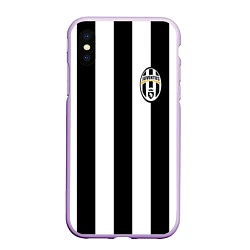Чехол iPhone XS Max матовый Juventus: Pirlo, цвет: 3D-сиреневый