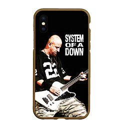 Чехол iPhone XS Max матовый System of a Down