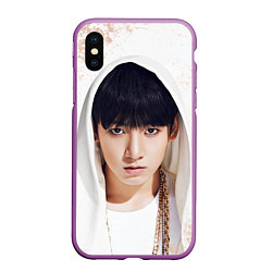 Чехол iPhone XS Max матовый Jeon Jung Kook