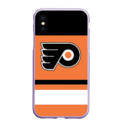 Чехол iPhone XS Max матовый Philadelphia Flyers