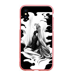 Чехол iPhone XS Max матовый Hatsune Miku