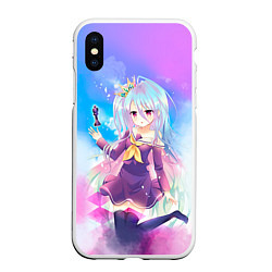 Чехол iPhone XS Max матовый No Game No Life