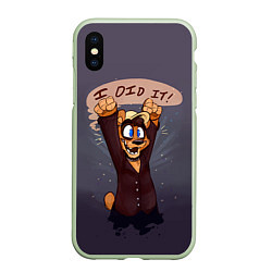 Чехол iPhone XS Max матовый Five Nights: I Did It