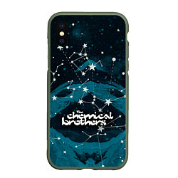 Чехол iPhone XS Max матовый Chemical Brothers: Space