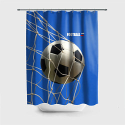 Шторка для душа Футбол - гол, цвет: 3D-принт