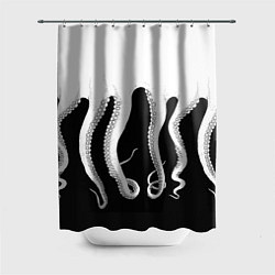 Шторка для душа Octopus, цвет: 3D-принт
