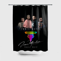 Шторка для душа Tokio Hotel: Dream Band, цвет: 3D-принт