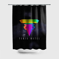 Шторка для душа Tokio Hotel: New Symbol, цвет: 3D-принт