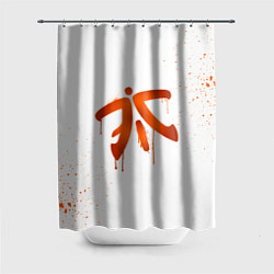 Шторка для душа Fnatic: White collection, цвет: 3D-принт