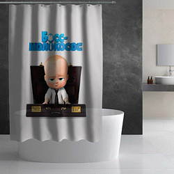 Шторка для душа Босс-молокосос, цвет: 3D-принт — фото 2