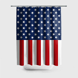 Шторка для ванной Флаг США